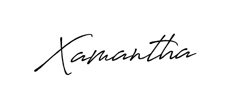 Similarly Antro_Vectra_Bolder is the best handwritten signature design. Signature creator online .You can use it as an online autograph creator for name Xamantha. Xamantha signature style 7 images and pictures png