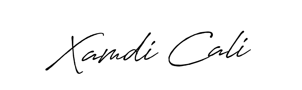 Antro_Vectra_Bolder is a professional signature style that is perfect for those who want to add a touch of class to their signature. It is also a great choice for those who want to make their signature more unique. Get Xamdi Cali name to fancy signature for free. Xamdi Cali signature style 7 images and pictures png