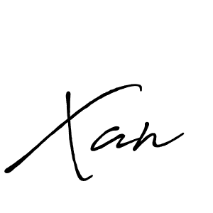 if you are searching for the best signature style for your name Xan. so please give up your signature search. here we have designed multiple signature styles  using Antro_Vectra_Bolder. Xan signature style 7 images and pictures png