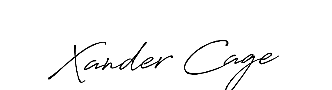 The best way (Antro_Vectra_Bolder) to make a short signature is to pick only two or three words in your name. The name Xander Cage include a total of six letters. For converting this name. Xander Cage signature style 7 images and pictures png