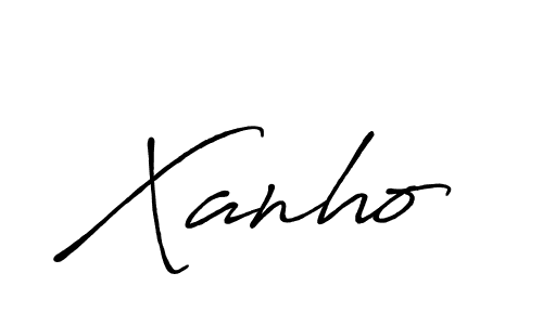 The best way (Antro_Vectra_Bolder) to make a short signature is to pick only two or three words in your name. The name Xanho include a total of six letters. For converting this name. Xanho signature style 7 images and pictures png