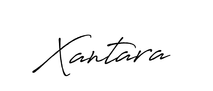 How to make Xantara signature? Antro_Vectra_Bolder is a professional autograph style. Create handwritten signature for Xantara name. Xantara signature style 7 images and pictures png