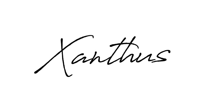 How to Draw Xanthus signature style? Antro_Vectra_Bolder is a latest design signature styles for name Xanthus. Xanthus signature style 7 images and pictures png