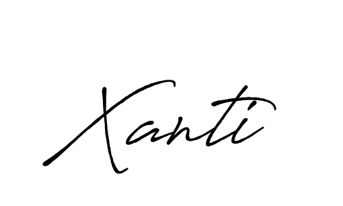 Best and Professional Signature Style for Xanti. Antro_Vectra_Bolder Best Signature Style Collection. Xanti signature style 7 images and pictures png