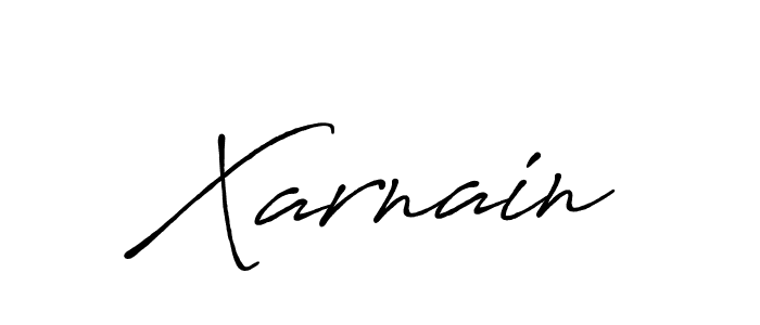 The best way (Antro_Vectra_Bolder) to make a short signature is to pick only two or three words in your name. The name Xarnain include a total of six letters. For converting this name. Xarnain signature style 7 images and pictures png