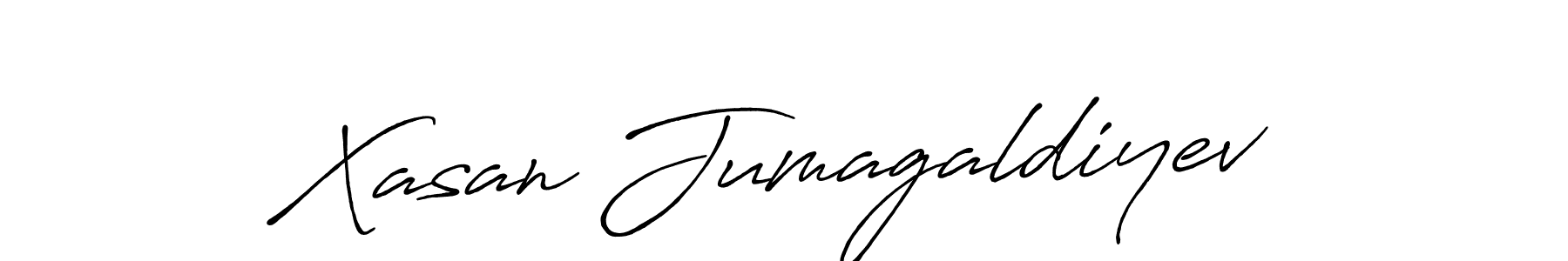 You can use this online signature creator to create a handwritten signature for the name Xasan Jumagaldiyev. This is the best online autograph maker. Xasan Jumagaldiyev signature style 7 images and pictures png