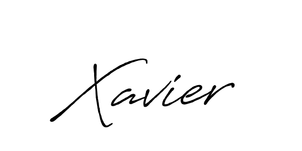 The best way (Antro_Vectra_Bolder) to make a short signature is to pick only two or three words in your name. The name Xavier include a total of six letters. For converting this name. Xavier signature style 7 images and pictures png