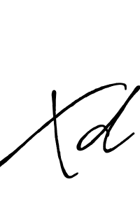 Also we have Xd name is the best signature style. Create professional handwritten signature collection using Antro_Vectra_Bolder autograph style. Xd signature style 7 images and pictures png