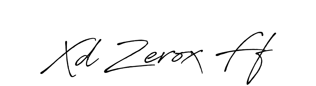 Create a beautiful signature design for name Xd Zerox Ff. With this signature (Antro_Vectra_Bolder) fonts, you can make a handwritten signature for free. Xd Zerox Ff signature style 7 images and pictures png