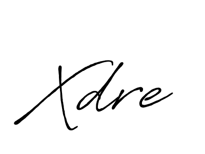 Make a beautiful signature design for name Xdre. With this signature (Antro_Vectra_Bolder) style, you can create a handwritten signature for free. Xdre signature style 7 images and pictures png