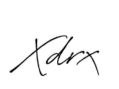 Design your own signature with our free online signature maker. With this signature software, you can create a handwritten (Antro_Vectra_Bolder) signature for name Xdrx. Xdrx signature style 7 images and pictures png