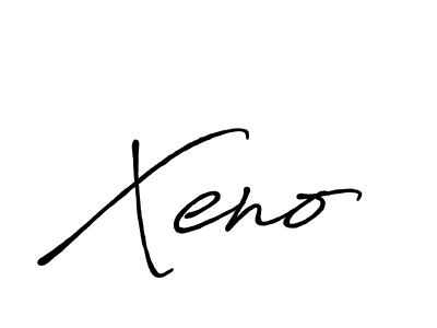 Create a beautiful signature design for name Xeno. With this signature (Antro_Vectra_Bolder) fonts, you can make a handwritten signature for free. Xeno signature style 7 images and pictures png