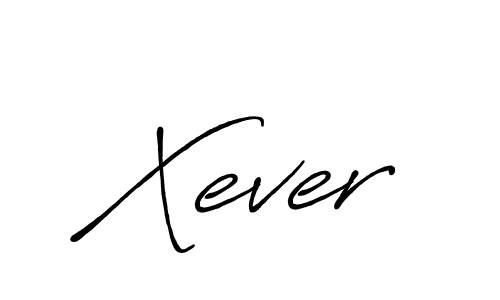 Create a beautiful signature design for name Xever. With this signature (Antro_Vectra_Bolder) fonts, you can make a handwritten signature for free. Xever signature style 7 images and pictures png