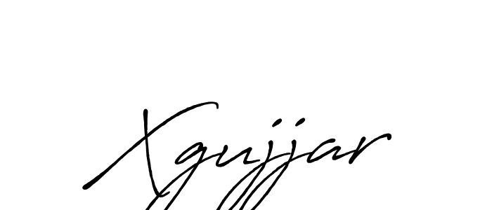 Use a signature maker to create a handwritten signature online. With this signature software, you can design (Antro_Vectra_Bolder) your own signature for name Xgujjar. Xgujjar signature style 7 images and pictures png