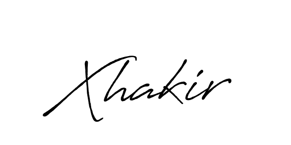 Also we have Xhakir name is the best signature style. Create professional handwritten signature collection using Antro_Vectra_Bolder autograph style. Xhakir signature style 7 images and pictures png