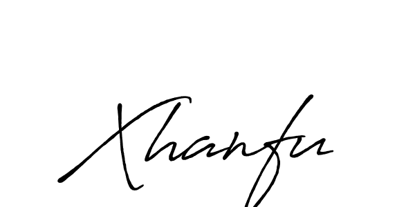 Antro_Vectra_Bolder is a professional signature style that is perfect for those who want to add a touch of class to their signature. It is also a great choice for those who want to make their signature more unique. Get Xhanfu name to fancy signature for free. Xhanfu signature style 7 images and pictures png