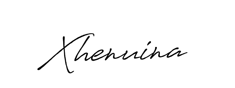 Make a beautiful signature design for name Xhenuina. Use this online signature maker to create a handwritten signature for free. Xhenuina signature style 7 images and pictures png