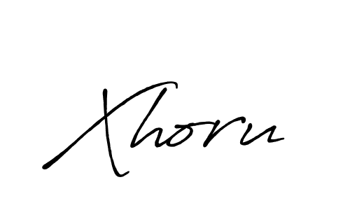 Also You can easily find your signature by using the search form. We will create Xhoru name handwritten signature images for you free of cost using Antro_Vectra_Bolder sign style. Xhoru signature style 7 images and pictures png