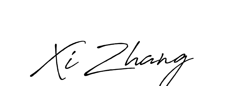 Once you've used our free online signature maker to create your best signature Antro_Vectra_Bolder style, it's time to enjoy all of the benefits that Xi Zhang name signing documents. Xi Zhang signature style 7 images and pictures png