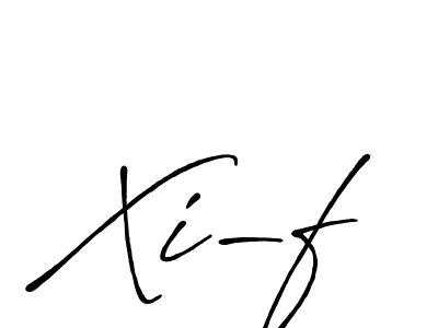 The best way (Antro_Vectra_Bolder) to make a short signature is to pick only two or three words in your name. The name Xi-f include a total of six letters. For converting this name. Xi-f signature style 7 images and pictures png