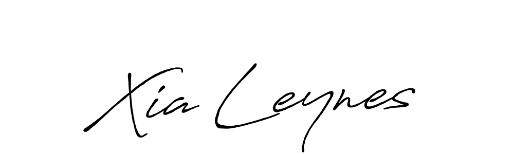 How to make Xia Leynes signature? Antro_Vectra_Bolder is a professional autograph style. Create handwritten signature for Xia Leynes name. Xia Leynes signature style 7 images and pictures png