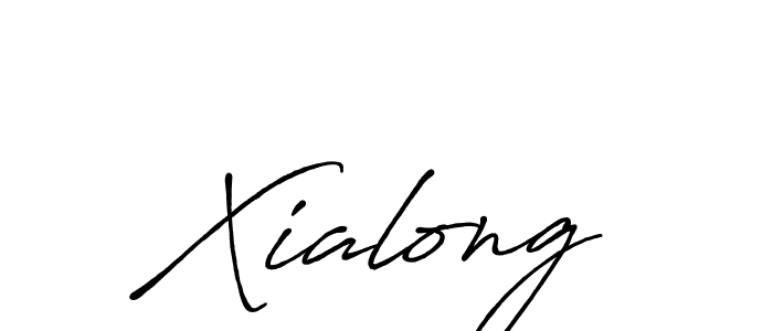 Similarly Antro_Vectra_Bolder is the best handwritten signature design. Signature creator online .You can use it as an online autograph creator for name Xialong. Xialong signature style 7 images and pictures png