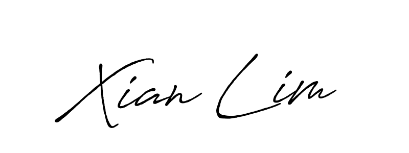 How to make Xian Lim signature? Antro_Vectra_Bolder is a professional autograph style. Create handwritten signature for Xian Lim name. Xian Lim signature style 7 images and pictures png