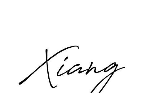 How to make Xiang signature? Antro_Vectra_Bolder is a professional autograph style. Create handwritten signature for Xiang name. Xiang signature style 7 images and pictures png