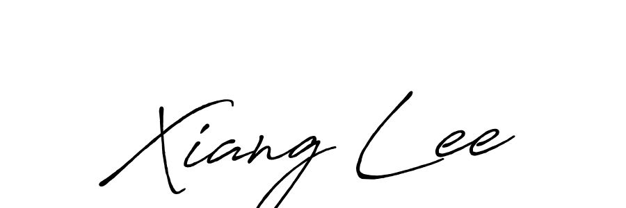 How to make Xiang Lee signature? Antro_Vectra_Bolder is a professional autograph style. Create handwritten signature for Xiang Lee name. Xiang Lee signature style 7 images and pictures png