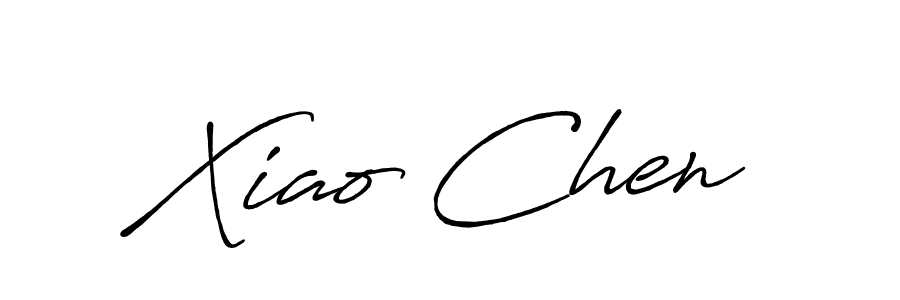 Also we have Xiao Chen name is the best signature style. Create professional handwritten signature collection using Antro_Vectra_Bolder autograph style. Xiao Chen signature style 7 images and pictures png