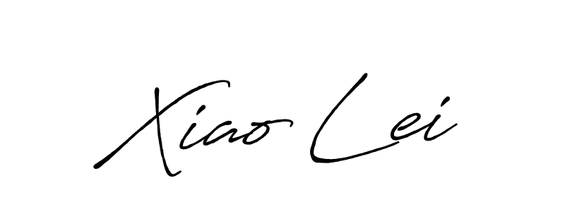 Also we have Xiao Lei name is the best signature style. Create professional handwritten signature collection using Antro_Vectra_Bolder autograph style. Xiao Lei signature style 7 images and pictures png