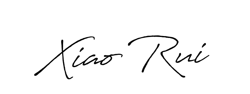 How to make Xiao Rui signature? Antro_Vectra_Bolder is a professional autograph style. Create handwritten signature for Xiao Rui name. Xiao Rui signature style 7 images and pictures png