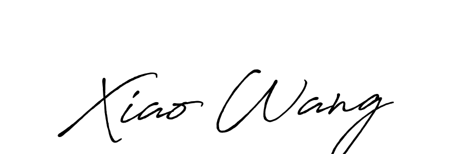 Once you've used our free online signature maker to create your best signature Antro_Vectra_Bolder style, it's time to enjoy all of the benefits that Xiao Wang name signing documents. Xiao Wang signature style 7 images and pictures png