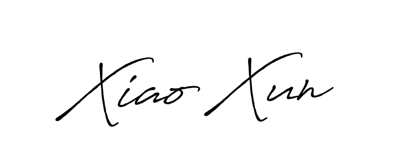 Once you've used our free online signature maker to create your best signature Antro_Vectra_Bolder style, it's time to enjoy all of the benefits that Xiao Xun name signing documents. Xiao Xun signature style 7 images and pictures png