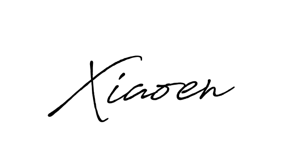 Best and Professional Signature Style for Xiaoen. Antro_Vectra_Bolder Best Signature Style Collection. Xiaoen signature style 7 images and pictures png