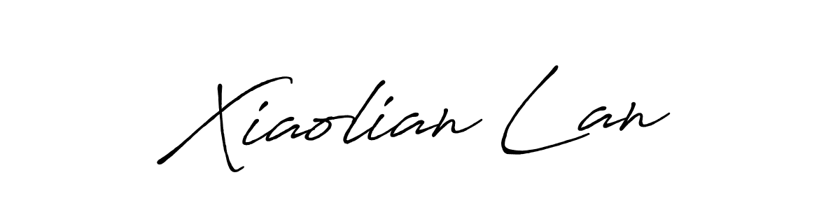 Once you've used our free online signature maker to create your best signature Antro_Vectra_Bolder style, it's time to enjoy all of the benefits that Xiaolian Lan name signing documents. Xiaolian Lan signature style 7 images and pictures png