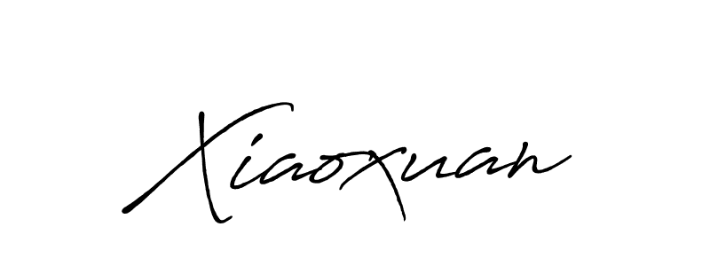 Xiaoxuan stylish signature style. Best Handwritten Sign (Antro_Vectra_Bolder) for my name. Handwritten Signature Collection Ideas for my name Xiaoxuan. Xiaoxuan signature style 7 images and pictures png
