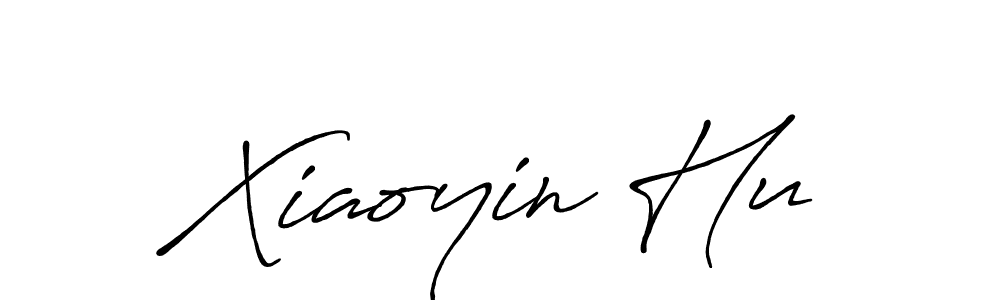 if you are searching for the best signature style for your name Xiaoyin Hu. so please give up your signature search. here we have designed multiple signature styles  using Antro_Vectra_Bolder. Xiaoyin Hu signature style 7 images and pictures png