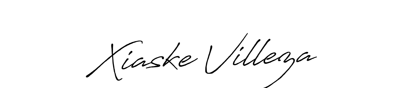Use a signature maker to create a handwritten signature online. With this signature software, you can design (Antro_Vectra_Bolder) your own signature for name Xiaske Villeza. Xiaske Villeza signature style 7 images and pictures png
