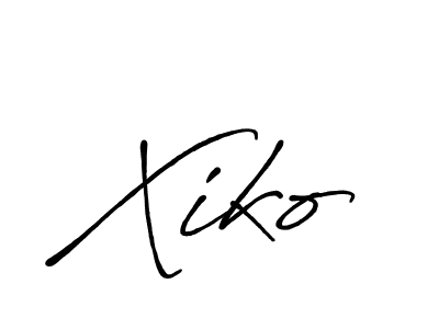 if you are searching for the best signature style for your name Xiko. so please give up your signature search. here we have designed multiple signature styles  using Antro_Vectra_Bolder. Xiko signature style 7 images and pictures png