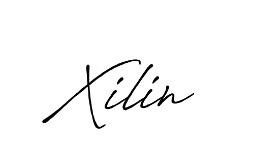 Use a signature maker to create a handwritten signature online. With this signature software, you can design (Antro_Vectra_Bolder) your own signature for name Xilin. Xilin signature style 7 images and pictures png