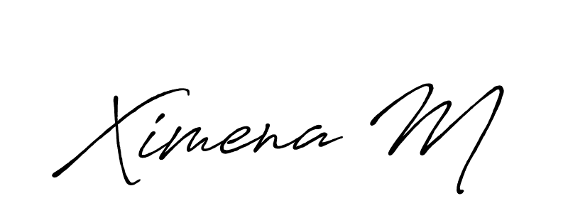 How to Draw Ximena M signature style? Antro_Vectra_Bolder is a latest design signature styles for name Ximena M. Ximena M signature style 7 images and pictures png