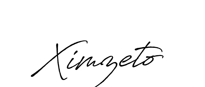 Design your own signature with our free online signature maker. With this signature software, you can create a handwritten (Antro_Vectra_Bolder) signature for name Ximzeto. Ximzeto signature style 7 images and pictures png