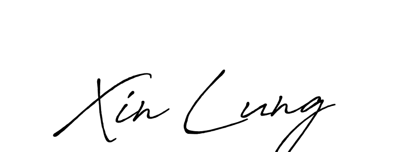 Make a beautiful signature design for name Xin Lung. Use this online signature maker to create a handwritten signature for free. Xin Lung signature style 7 images and pictures png