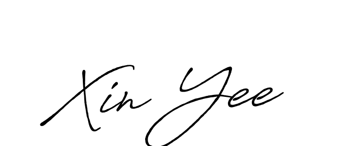 How to make Xin Yee signature? Antro_Vectra_Bolder is a professional autograph style. Create handwritten signature for Xin Yee name. Xin Yee signature style 7 images and pictures png