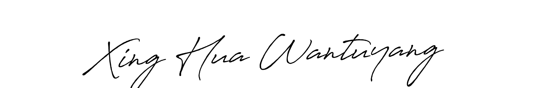 It looks lik you need a new signature style for name Xing Hua Wantuyang. Design unique handwritten (Antro_Vectra_Bolder) signature with our free signature maker in just a few clicks. Xing Hua Wantuyang signature style 7 images and pictures png