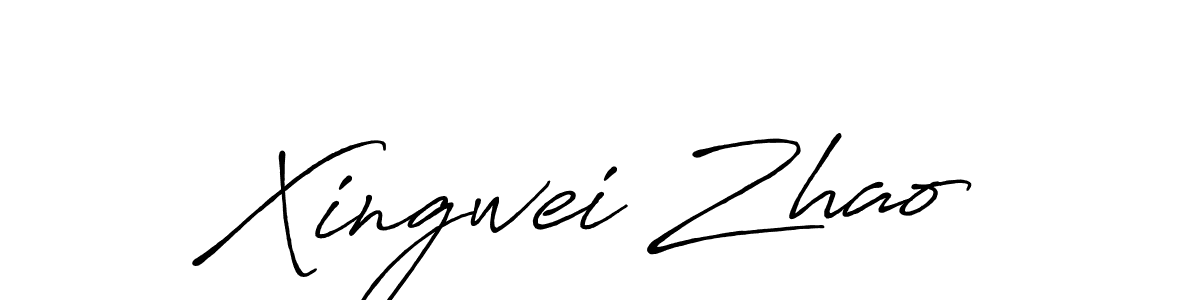 Similarly Antro_Vectra_Bolder is the best handwritten signature design. Signature creator online .You can use it as an online autograph creator for name Xingwei Zhao. Xingwei Zhao signature style 7 images and pictures png