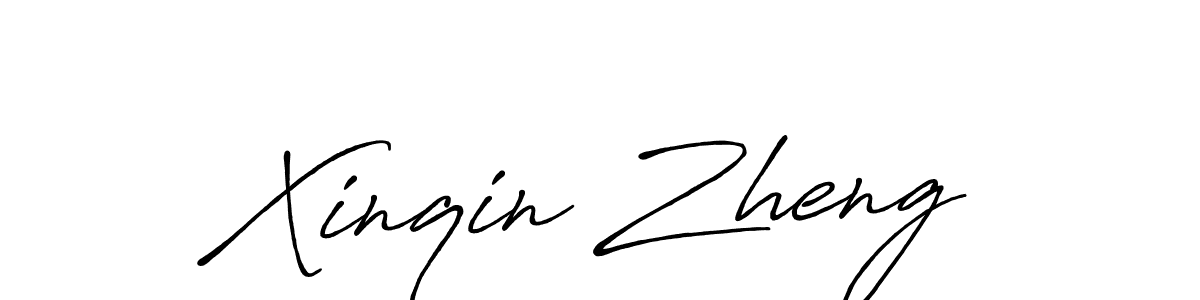 Similarly Antro_Vectra_Bolder is the best handwritten signature design. Signature creator online .You can use it as an online autograph creator for name Xinqin Zheng. Xinqin Zheng signature style 7 images and pictures png