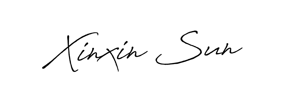Make a beautiful signature design for name Xinxin Sun. Use this online signature maker to create a handwritten signature for free. Xinxin Sun signature style 7 images and pictures png