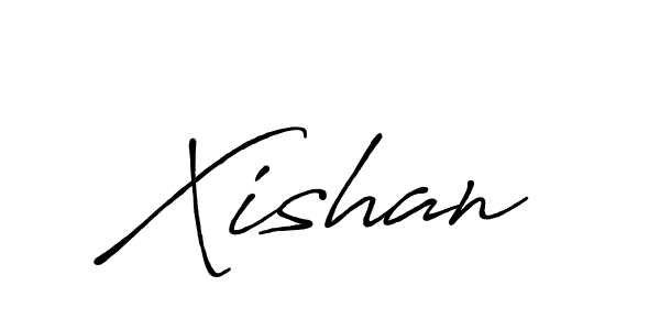Create a beautiful signature design for name Xishan. With this signature (Antro_Vectra_Bolder) fonts, you can make a handwritten signature for free. Xishan signature style 7 images and pictures png